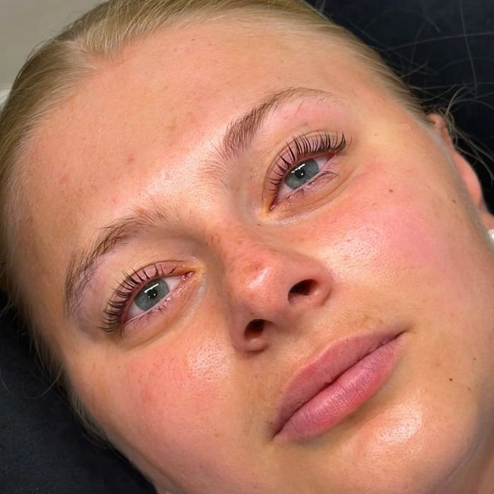Lash lift coréen réalisé au studio
